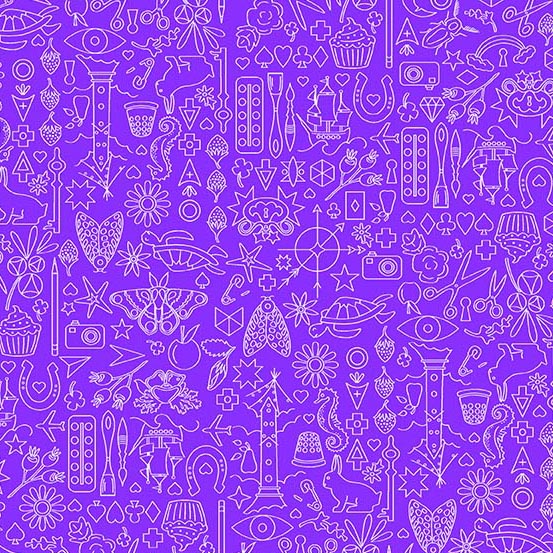 Sun Print 2019 -- Aster Collection -- Alison Glass