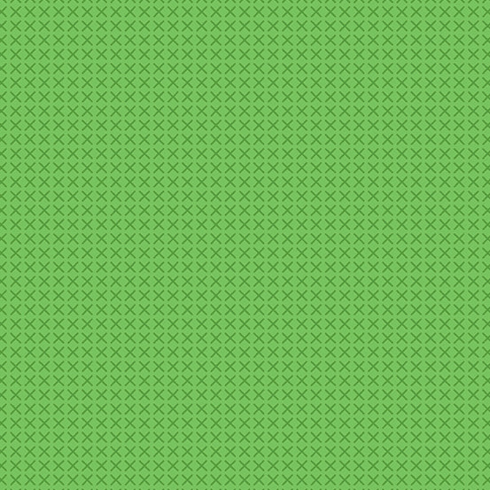 Alison Glass Cross Stitch - Green