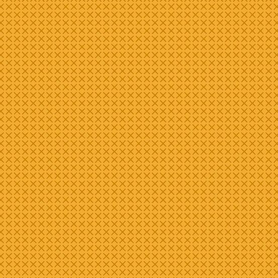 Alison Glass Cross Stitch - Mustard