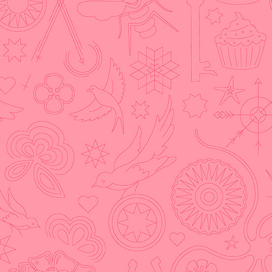Sun Print Luminance - Embroidery - Taffy