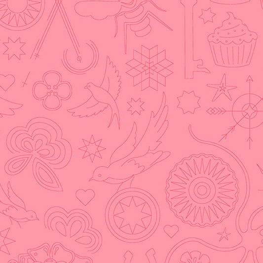 Sun Print Luminance - Embroidery - Taffy