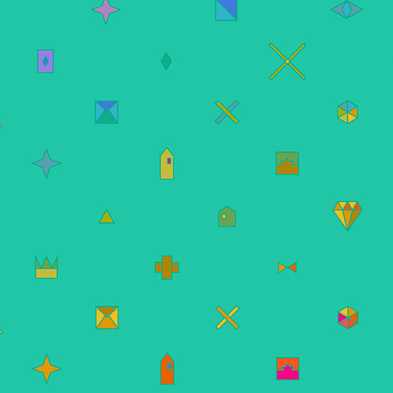 Alison Glass Sunprint 2021 - Jade Trinket