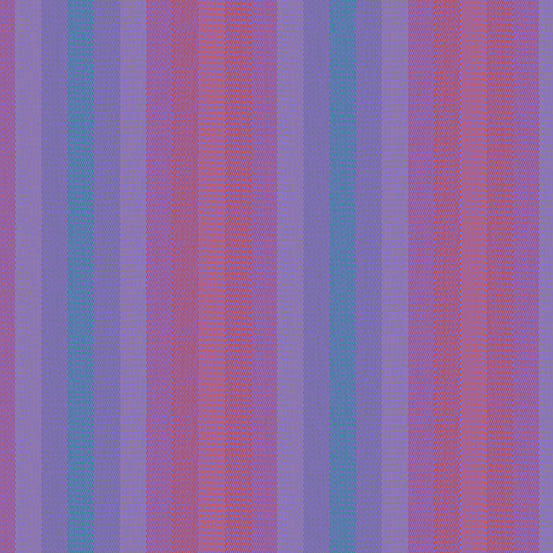 Alison Glass Kaleidoscope Stripe Thistle