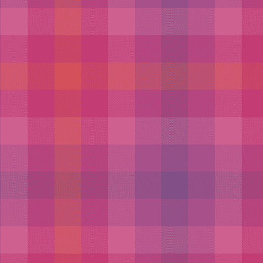 Alison Glass Kaleidoscope Plaid Magenta