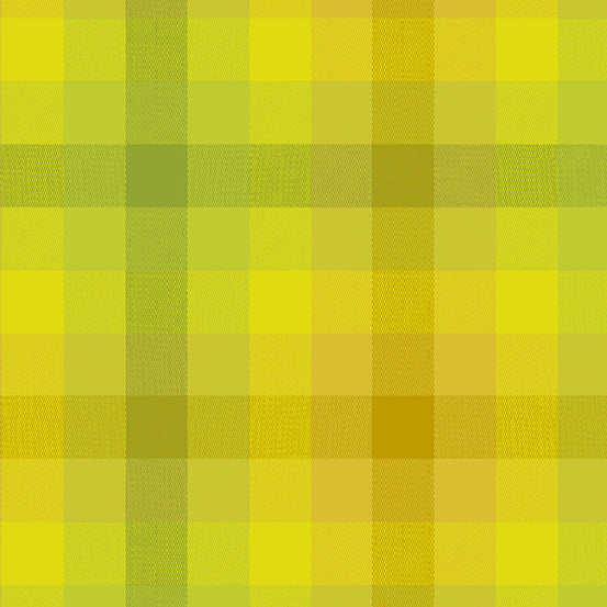 Alison Glass Kaleidoscope Plaid Sunshine