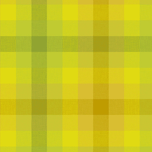 Alison Glass Kaleidoscope Plaid Sunshine