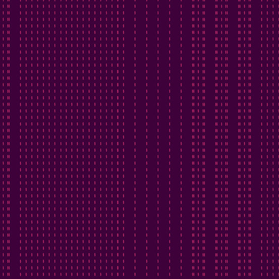 Entwine - Amethyst Sashiko - by Giucy Giuce for Andover