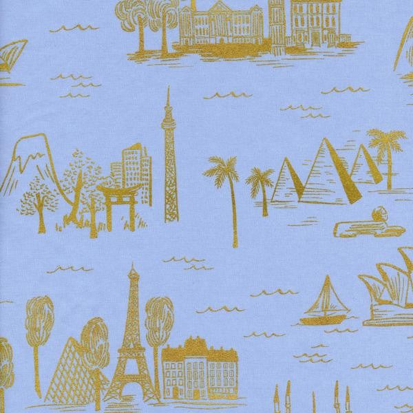 Les Fleurs Cotton Lawn Fabric
