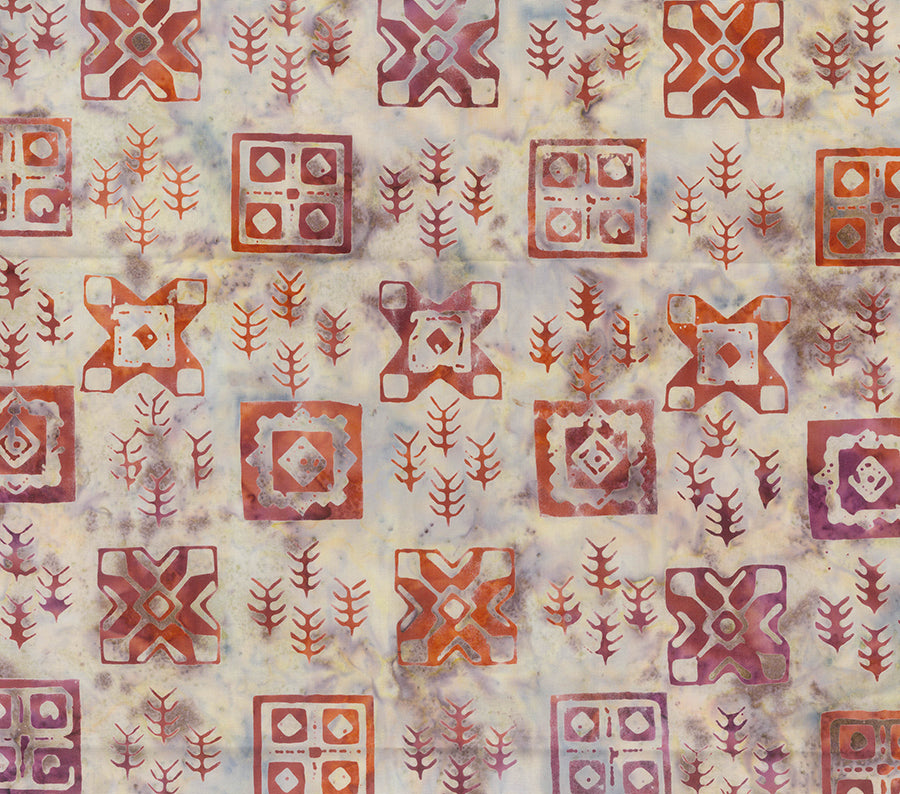 Decode This by Banyon Batiks - Oatmeal