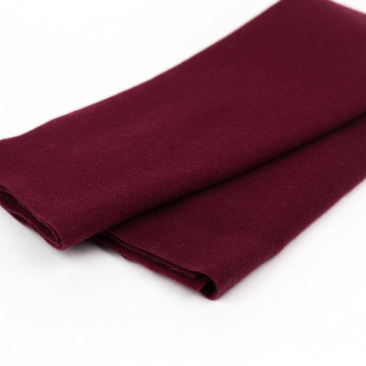 Sue Spargo Wool Fabric - Bordeaux - Fat 1/8th