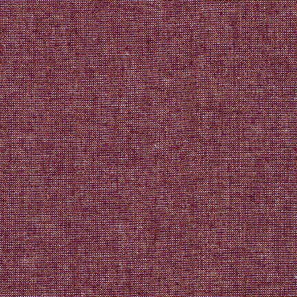 Burgundy Metallic Essex Linen Cotton Blend