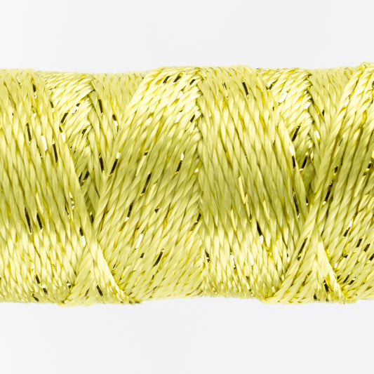 Sue Spargo Dazzle - 100% Rayon Thread - DZ2111 - Limelight