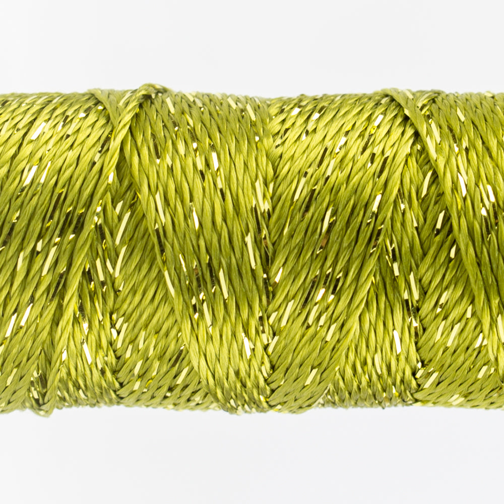 Sue Spargo Dazzle - 100% Rayon Thread - DZ4120- Golden Oliver