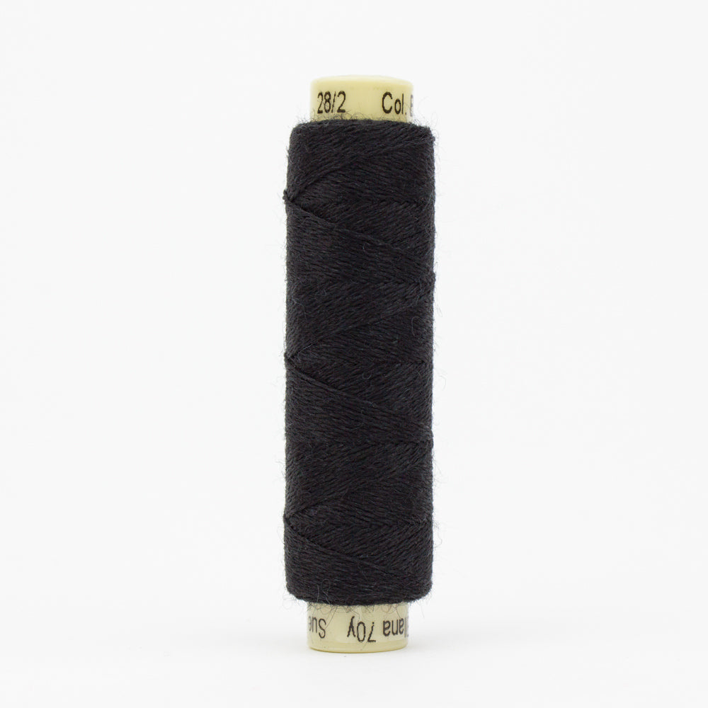 Ellana Wool Thread - Sue Spargo - Black - EN30