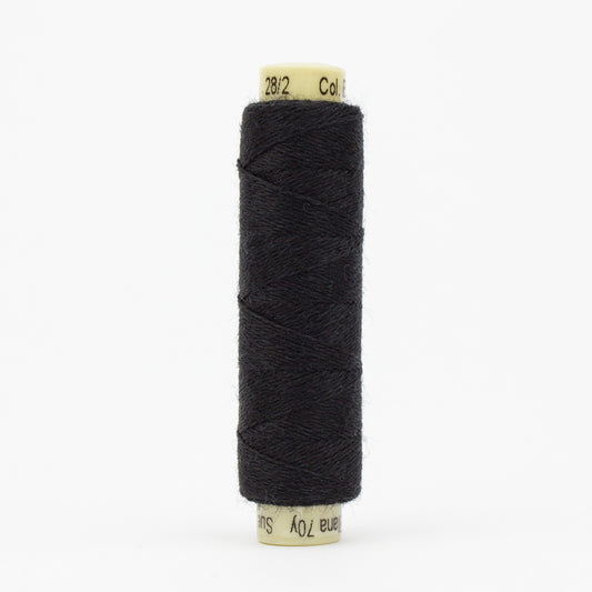 Ellana Wool Thread - Sue Spargo - Black - EN30