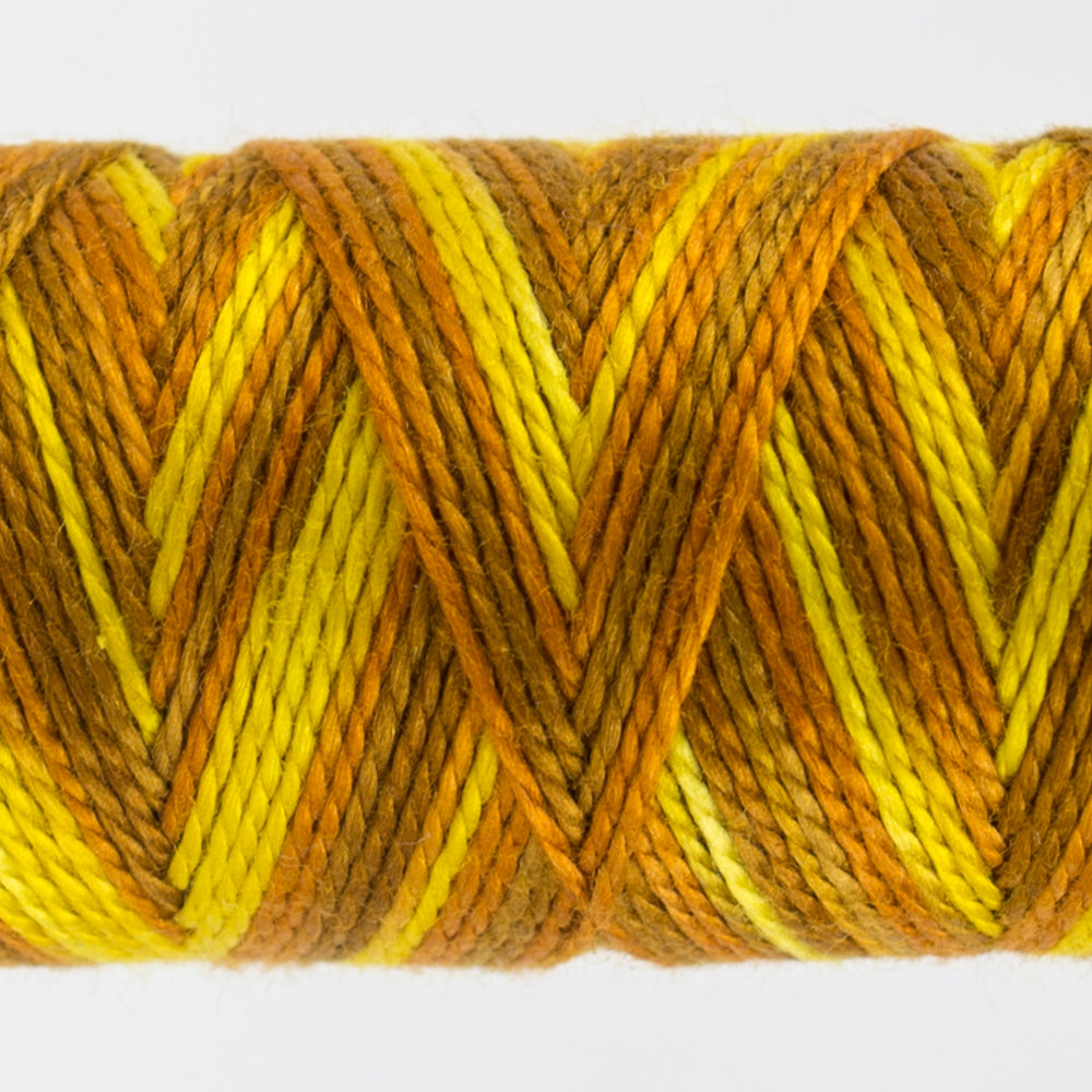 Sue Spargo's Eleganza Pearle Cotton Variegated - Bee Pollen - EZM07