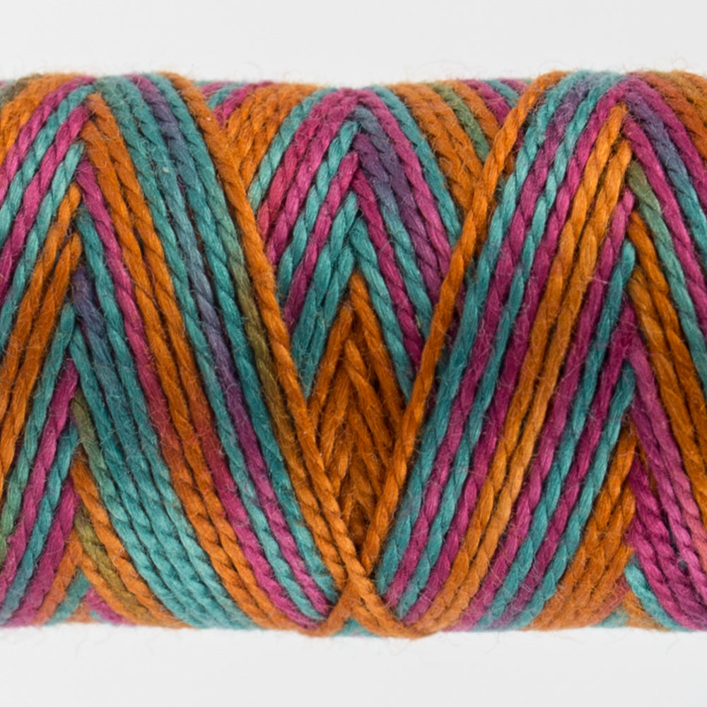 Sue Spargo's Eleganza Pearle Cotton Variegated - Conga Line - EZM47