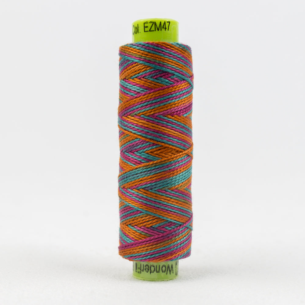 Sue Spargo's Eleganza Pearle Cotton Variegated - Conga Line - EZM47