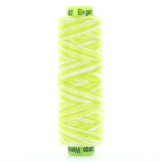 Sue Spargo's Eleganza Pearle Cotton Variegated - Lily Pad - EZM57