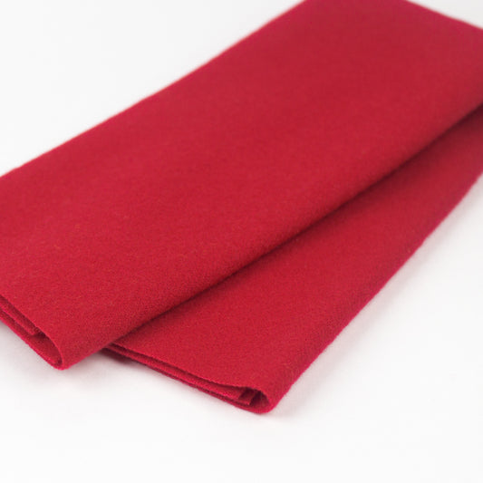 Sue Spargo Wool Fabric - Flame - Fat 1/8th