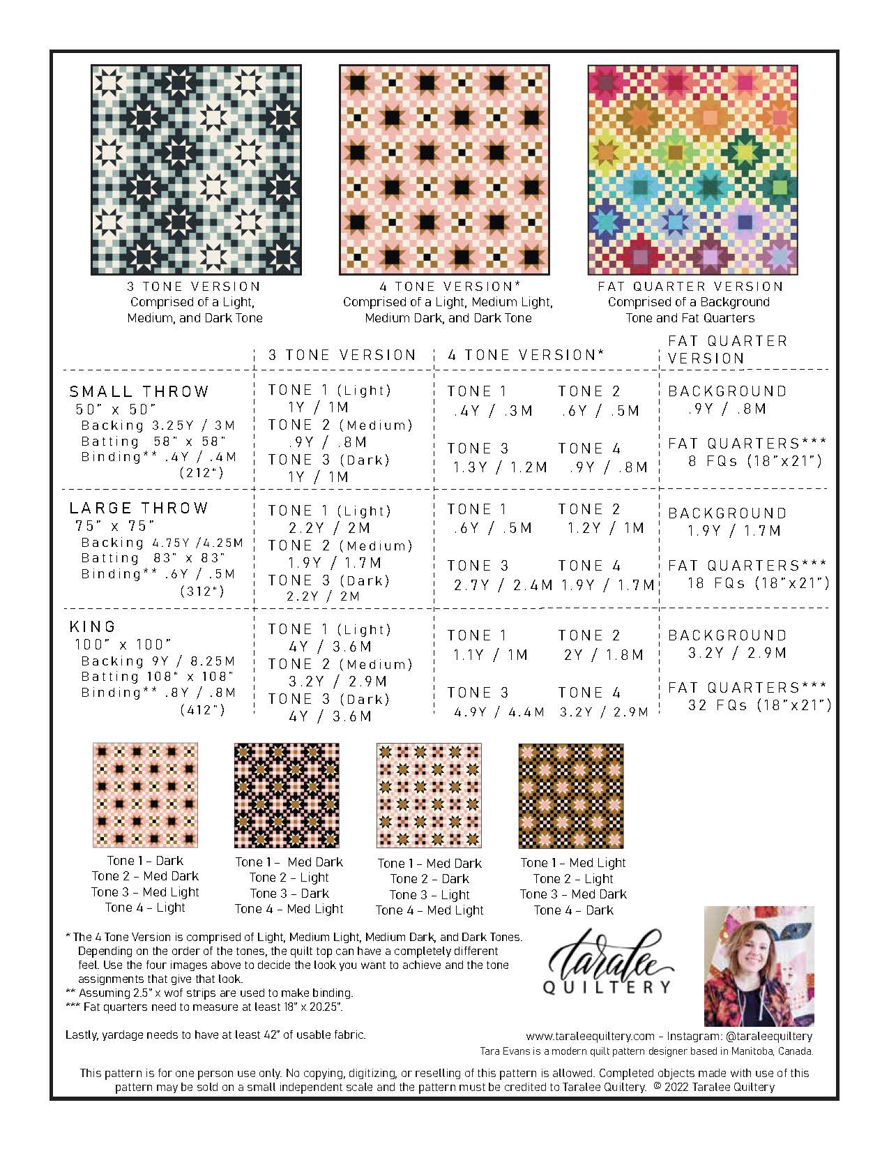Flicker Quilt Pattern - Tara Lee Quitery