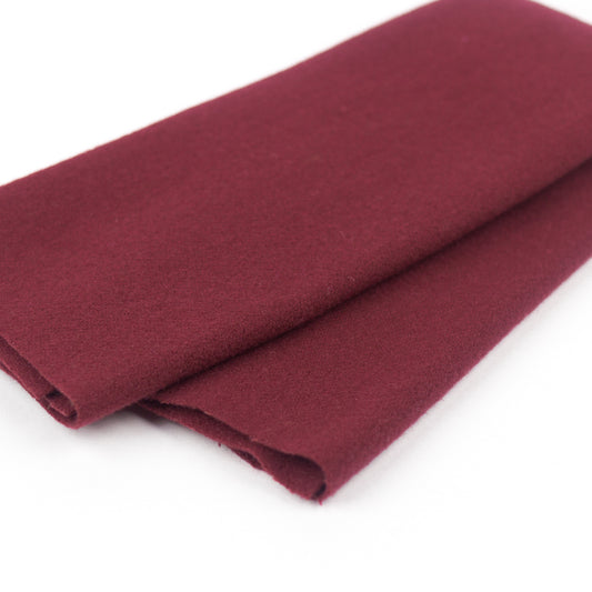 Sue Spargo Wool Fabric - Garnet - Fat 1/8th