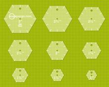 Sue Spargo's Hexagons Easy + Creative Stitching Templates