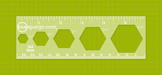 HEXAGON RULER: CREATIVE STITCHING TOOLS