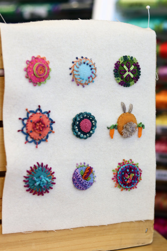 QFTH TV Wool Felt Stitch Along - Original Nine Circles E-Book