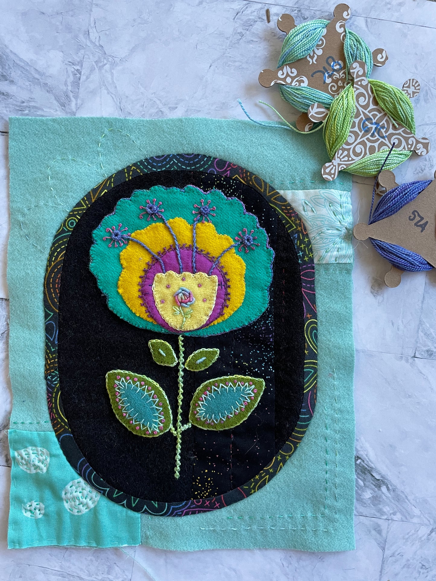 Floral Vignette Month Seven Payment