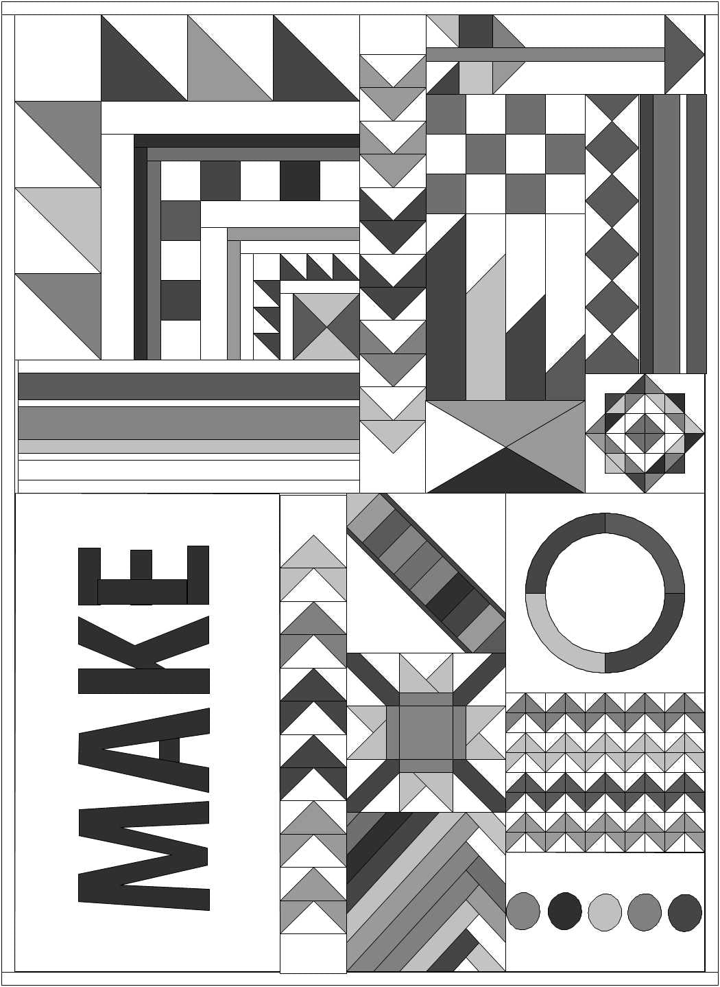 The Make Sampler - QFTH TV Sew Along - PDF Copy