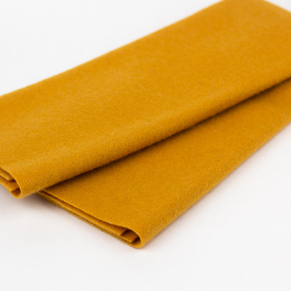 Sue Spargo Wool Fabric - Mango - Fat 1/8th