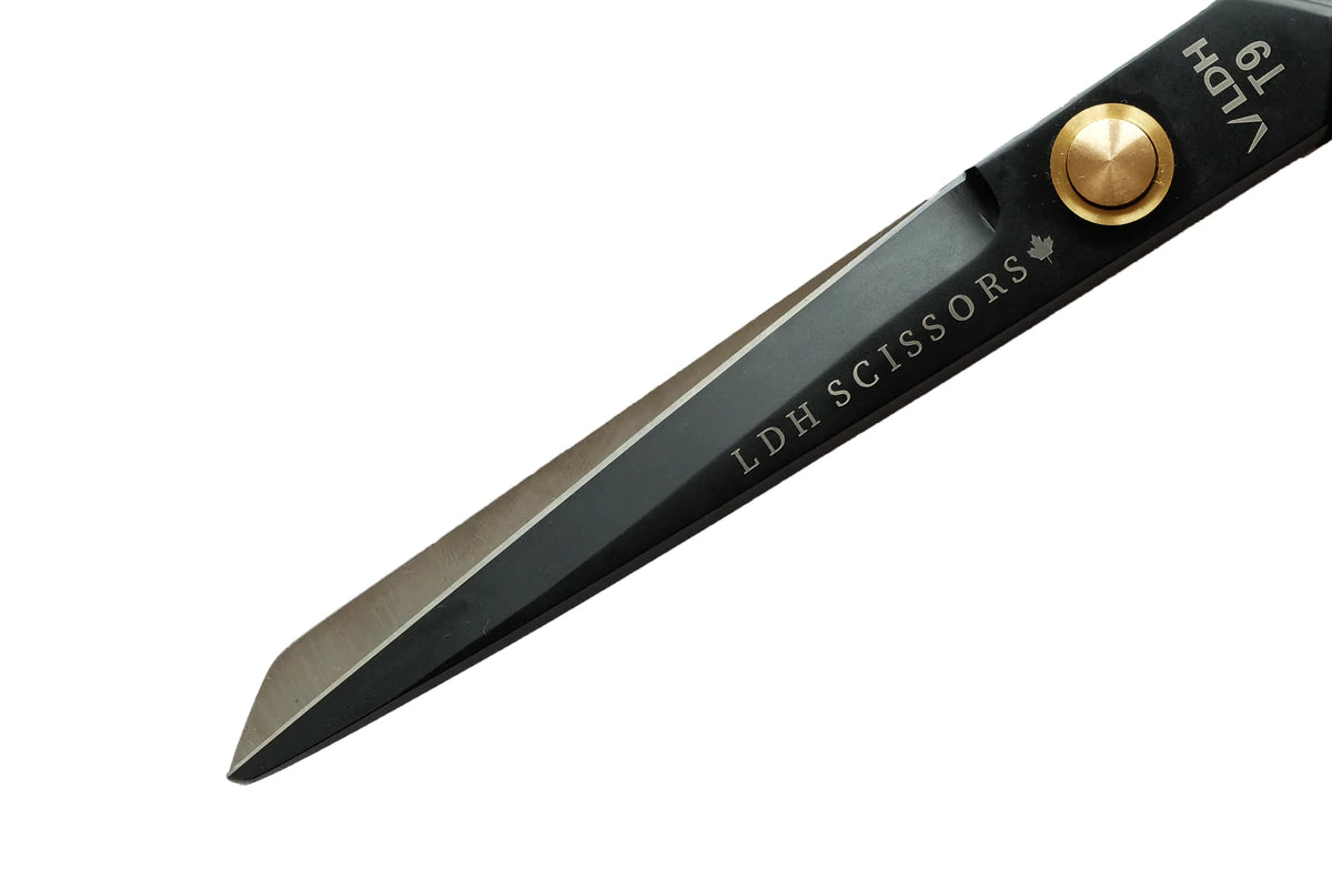 Matte Black Fabric Shears - 9.5" - LDH Scissors