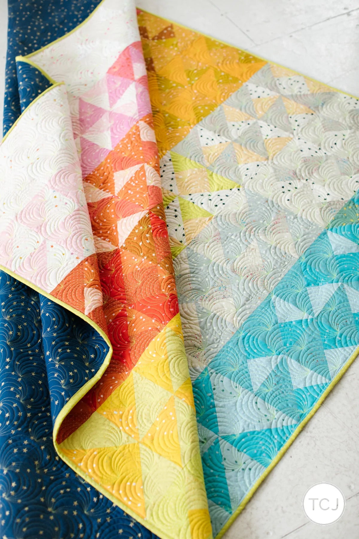 Color Chaos Quilt Pattern - Then Came June