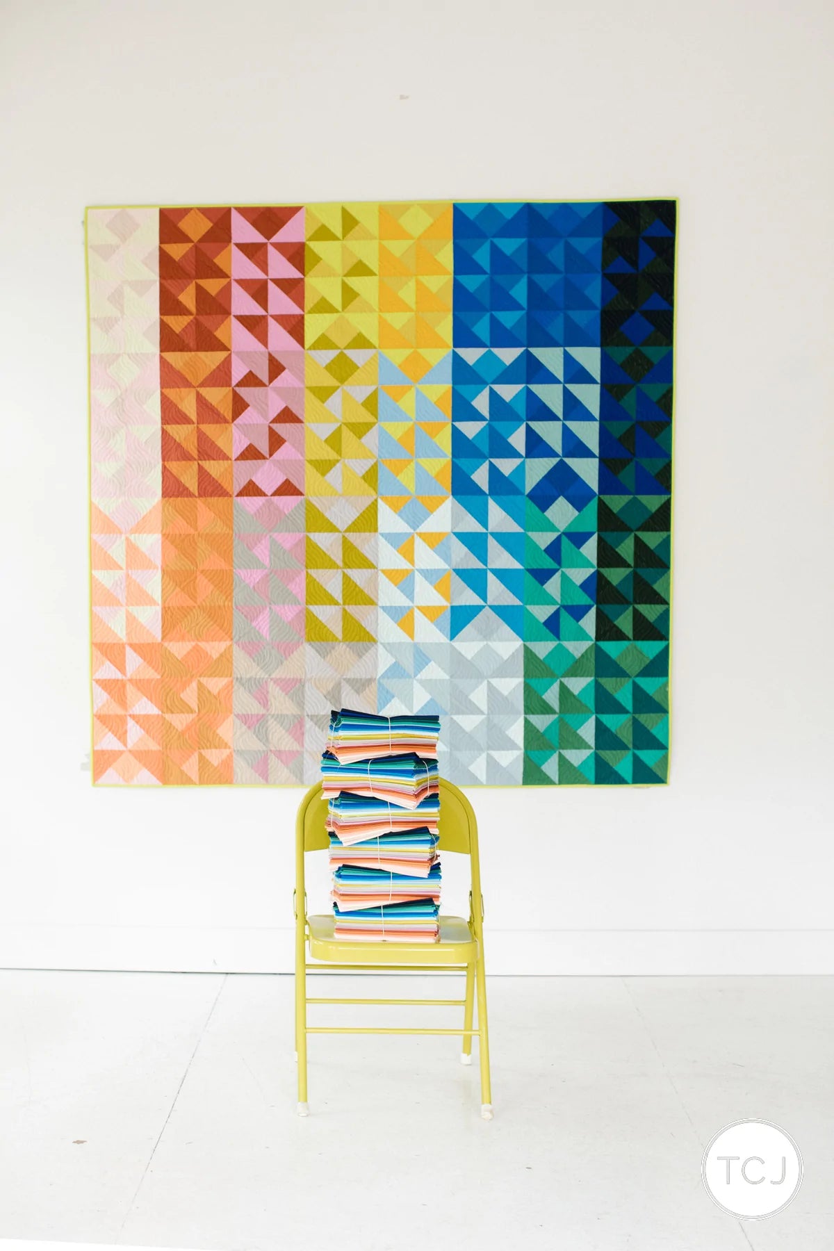 Color Chaos Quilt Pattern - Then Came June