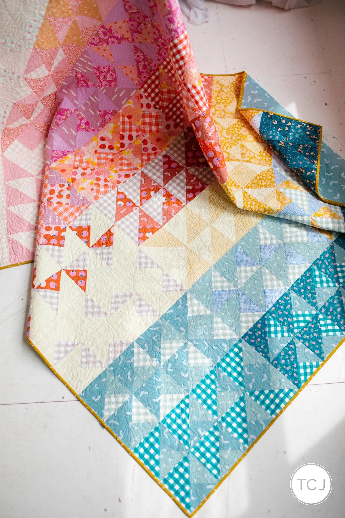 Color Chaos Quilt Pattern - Then Came June