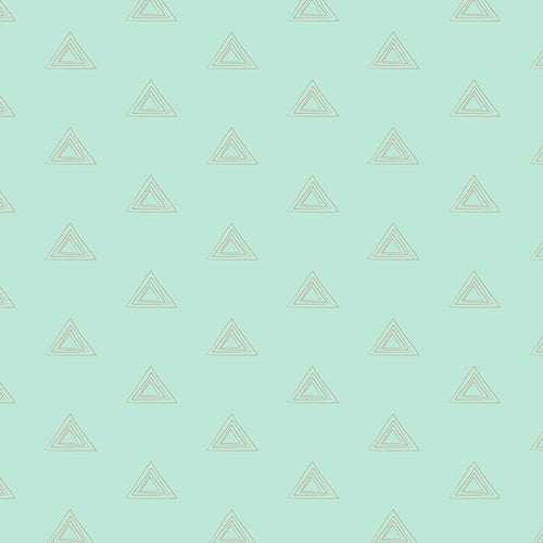 Subtle Turquoise Metallic Prisma Elements