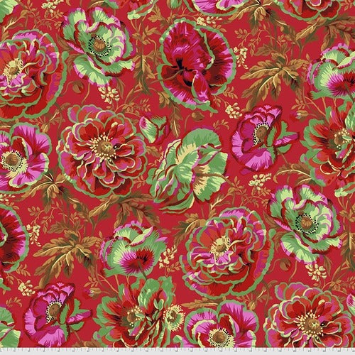 Kaffe Fassett Prints -Dorothy - Red
