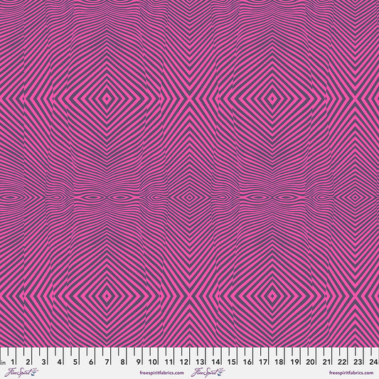 Lazy Stripe - Dusk  - Moon Garden - Tula Pink