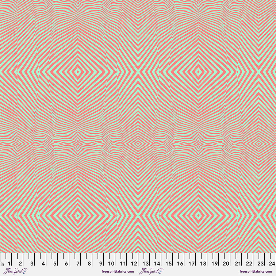 Lazy Stripe - Lunar - Moon Garden - Tula Pink
