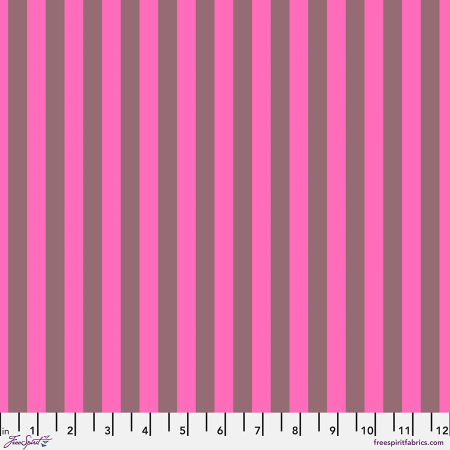 Tula Pink's Everglow - Tent Stripe Cosmic - Neon True Colours