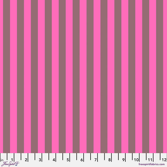 Tula Pink's Everglow - Tent Stripe Cosmic - Neon True Colours