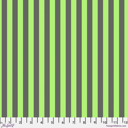 Tula Pink's Everglow - Tent Stripe Karma - Neon True Colours