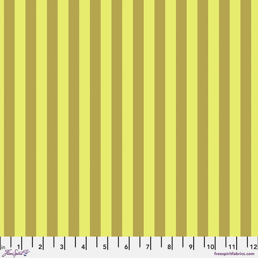 Tula Pink's Everglow - Tent Stripe Moonbeam - Neon True Colours