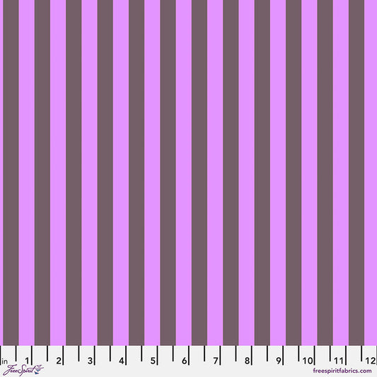 Tula Pink's Everglow - Tent Stripes Mystic - Neon True Colours