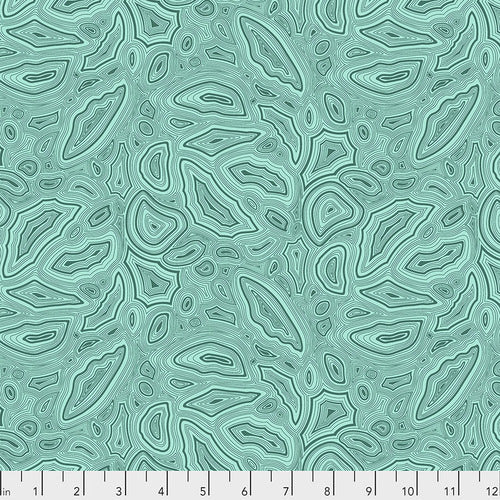 Tula Pink's True Colors Fabric - Mineral Aquamarine