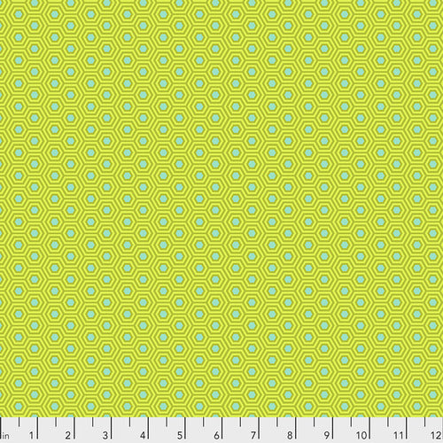 Tula Pink's True Colors Fabric - Hexy Chameleon