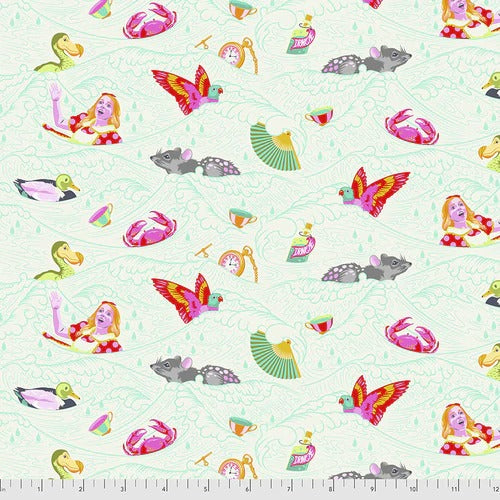 Tula Pink's Curiouser & Curiouser - Sea of Tears Wonder
