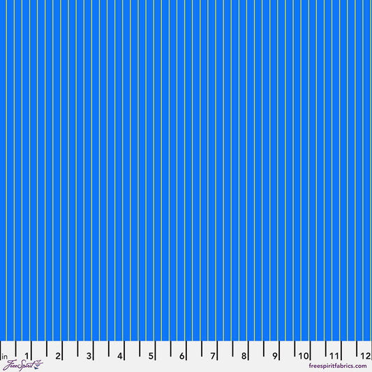 Tula Pink's True Colors Fabric - Tiny Stripe - Clarity