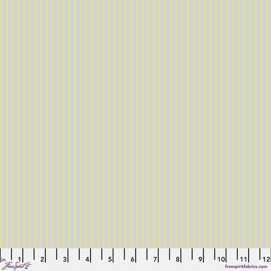 Tula Pink's True Colors Fabric - Tiny Stripe - Spark